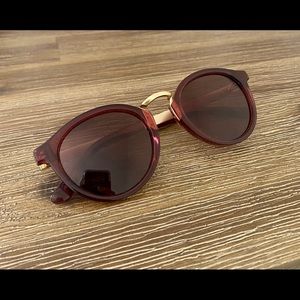 Madewell Purple Layton Sunglasses